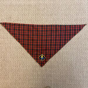 Vintage 1970’s Cub Scout Boy Scouts of America Neckerchief Webelos BSA Plaid